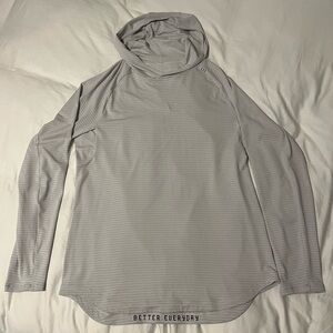 Lululemon License to Train Hoodie Heathered Bone